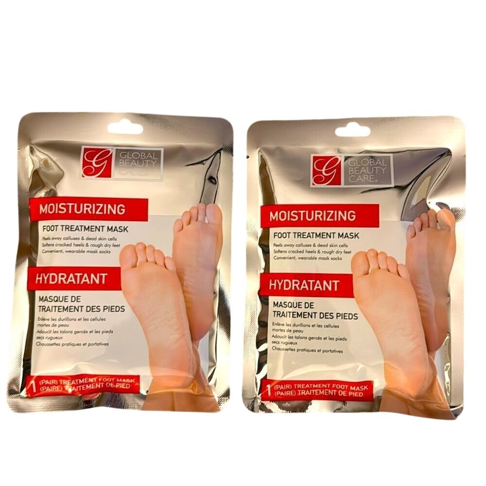 Exfoliating Foot Treatment‎ Masks moisturizing global beauty care bundle